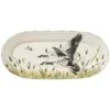 Wildlife Geese Small Oval Platter